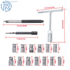 17 PCS Diesel Injector Cleaner Tool Set for