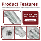 4 x Valve Cover Shoulder Bolts for Polaris RZR (2012–2020)