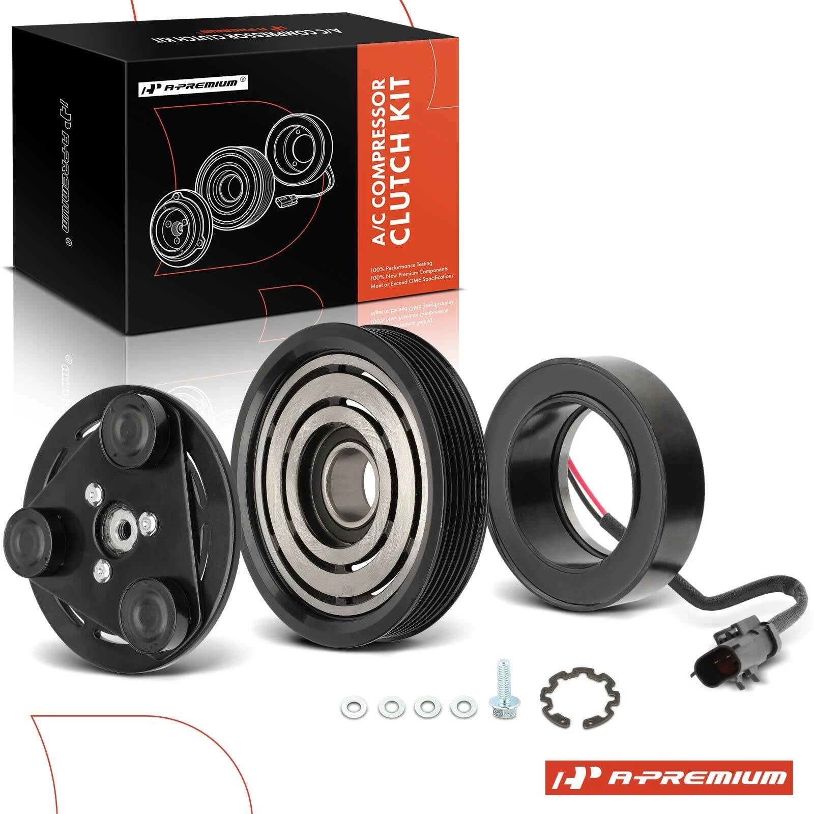A/C Compressor Clutch Kit for Jeep Liberty (2006–2008) Dodge Nitro (2007–2008)