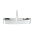 Polished Aluminum Timing Tab Chain Cover for SB Chevy 305 327 350