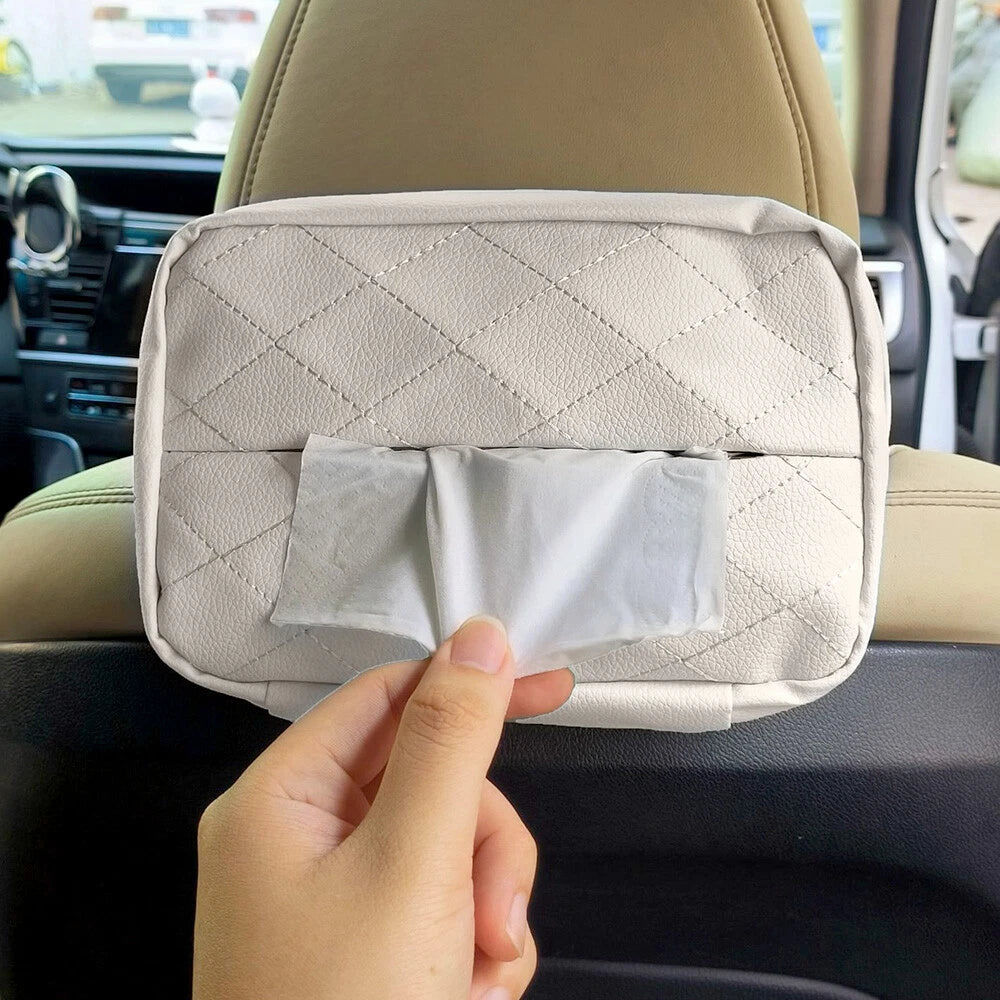 Extra Large Car Tissue Holder for Backseat (Universal Fit)