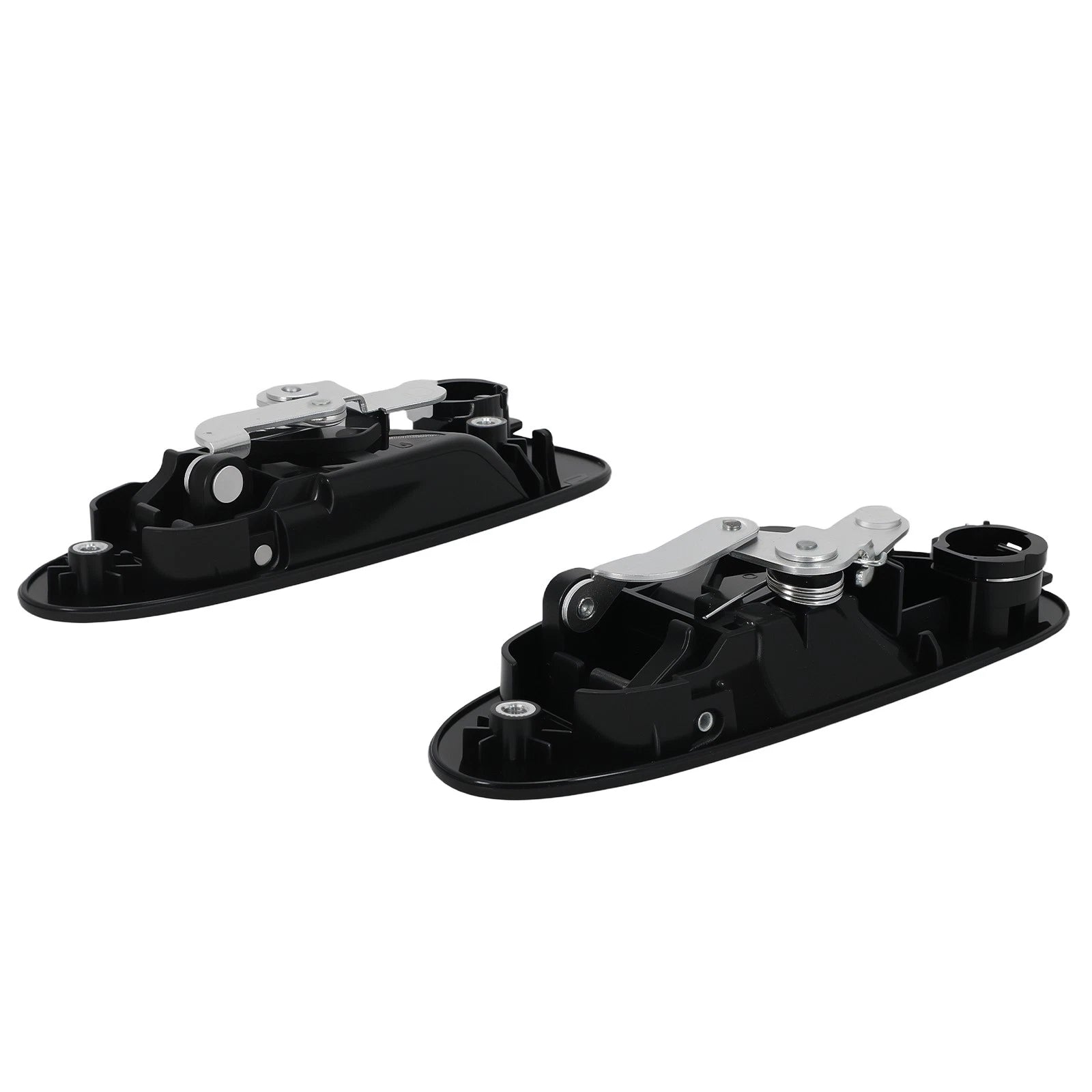 Set of 2 Front Exterior Door Handles for Honda Civic del Sol (1993–1997) Black