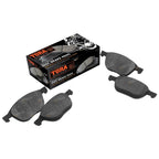Front Disc Rotor + Brake Pad Set for Mazda 3 BL 2.2L Diesel (2009 - 2014)