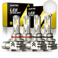 AUXITO 9005 9006 LED Headlight Bulbs 6000K White for Honda EXV