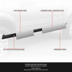 Set of 2 Primered Grey Slip On Rocker Panels for Ford F-150 (2009–2014)