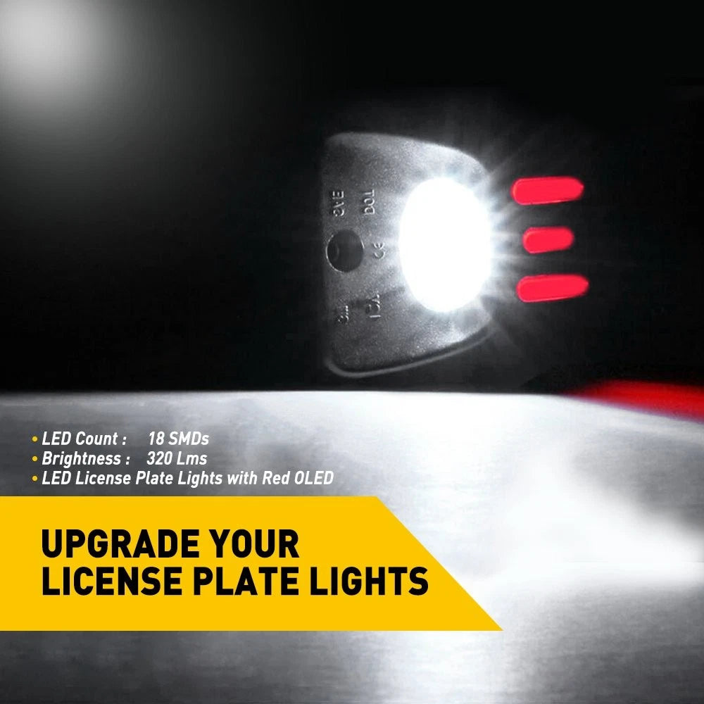 AUXITO LED License Plate Light for Toyota Tacoma (1995–2004) EOJ
