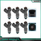 Set of 6 Fuel Injectors for Honda Accord Crosstour Acura MDX RDX RL TL TSX ZDX