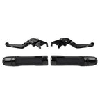 Black Brake Clutch Lever Grip Set for Yamaha FJR XJR 1300 (2001-2008)