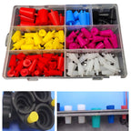 60-Piece Silicone Masking Cone Assortment Kit for Powder Coating