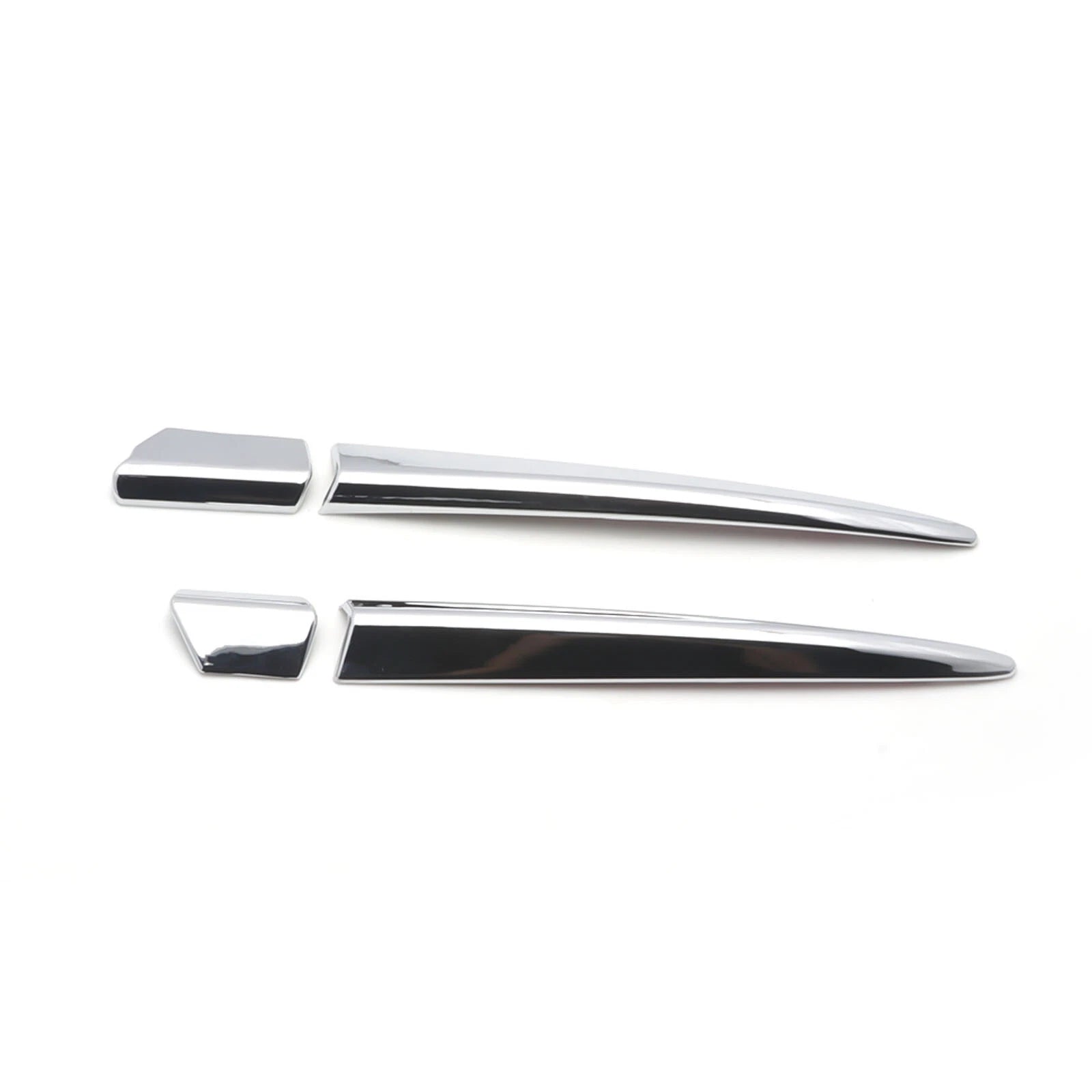 Chrome ABS Exterior Mirror Rear View Strip Moulding for Honda Civic (2016-2021)