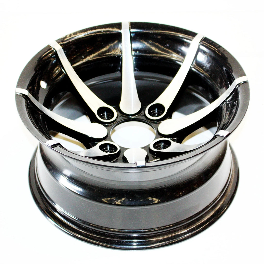 Set of 2 Alloy Wheels for Quad Dirt Bike ATV UTV (12")