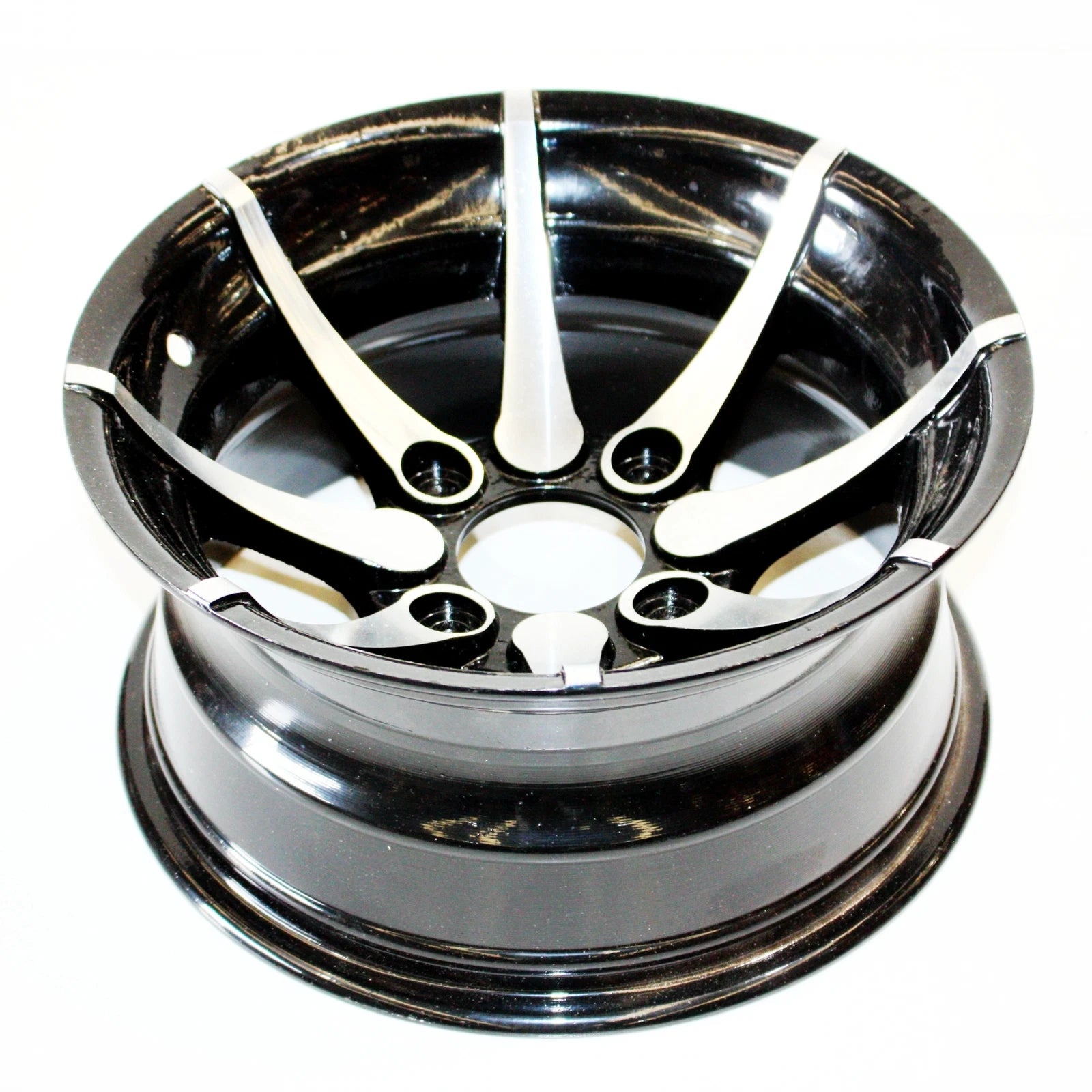 Set of 2 Alloy Wheels for Quad Dirt Bike ATV UTV (12")