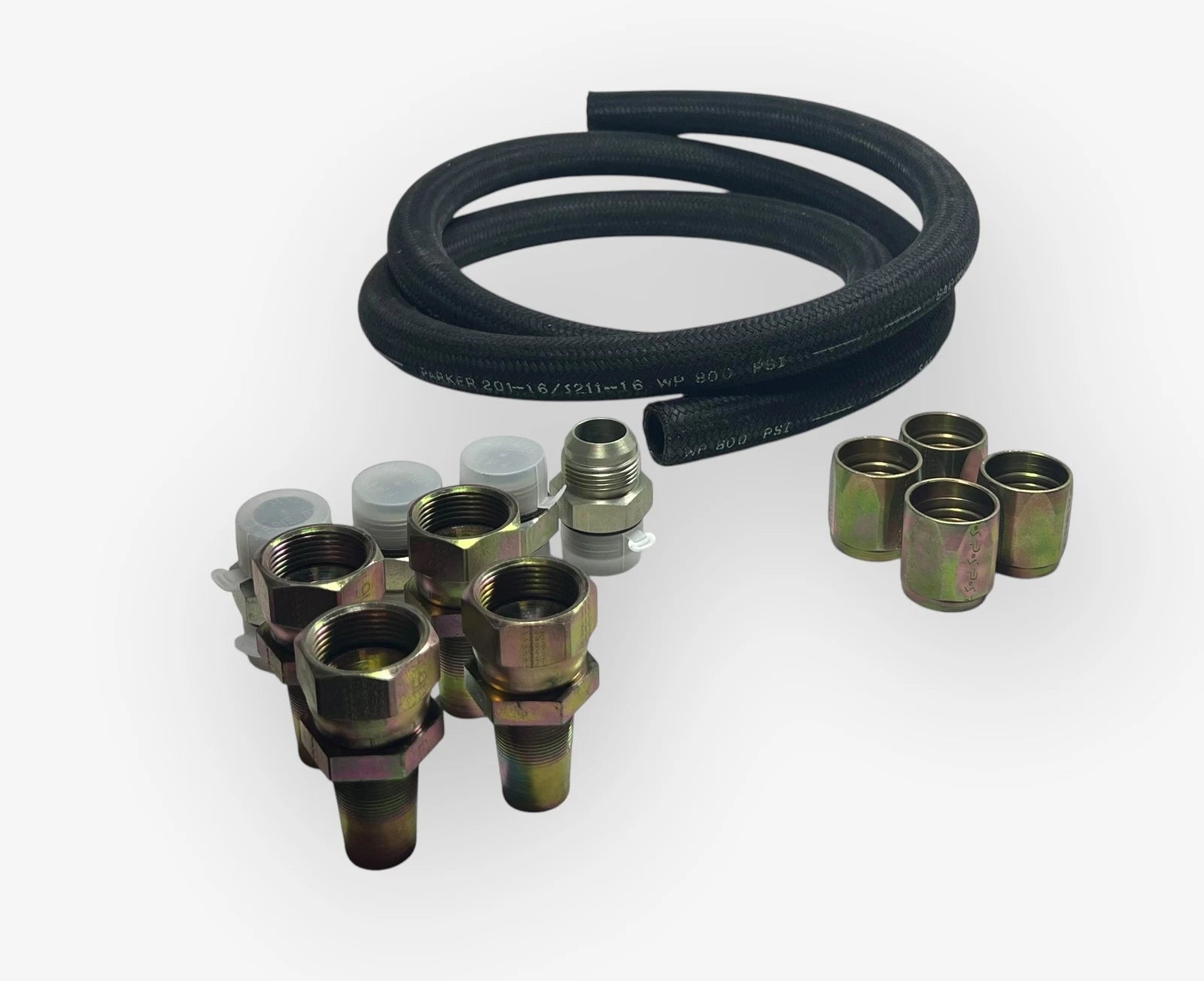 Hose Kit with Fittings for Parker Racor LHF 90K LFS Model 90 (OEM)