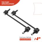 Set of 8 Front Control Arms with Ball Joints for Ford Escape