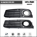 Pair Fog Light Grille Covers for Audi A4 B8 (2009â2012)
