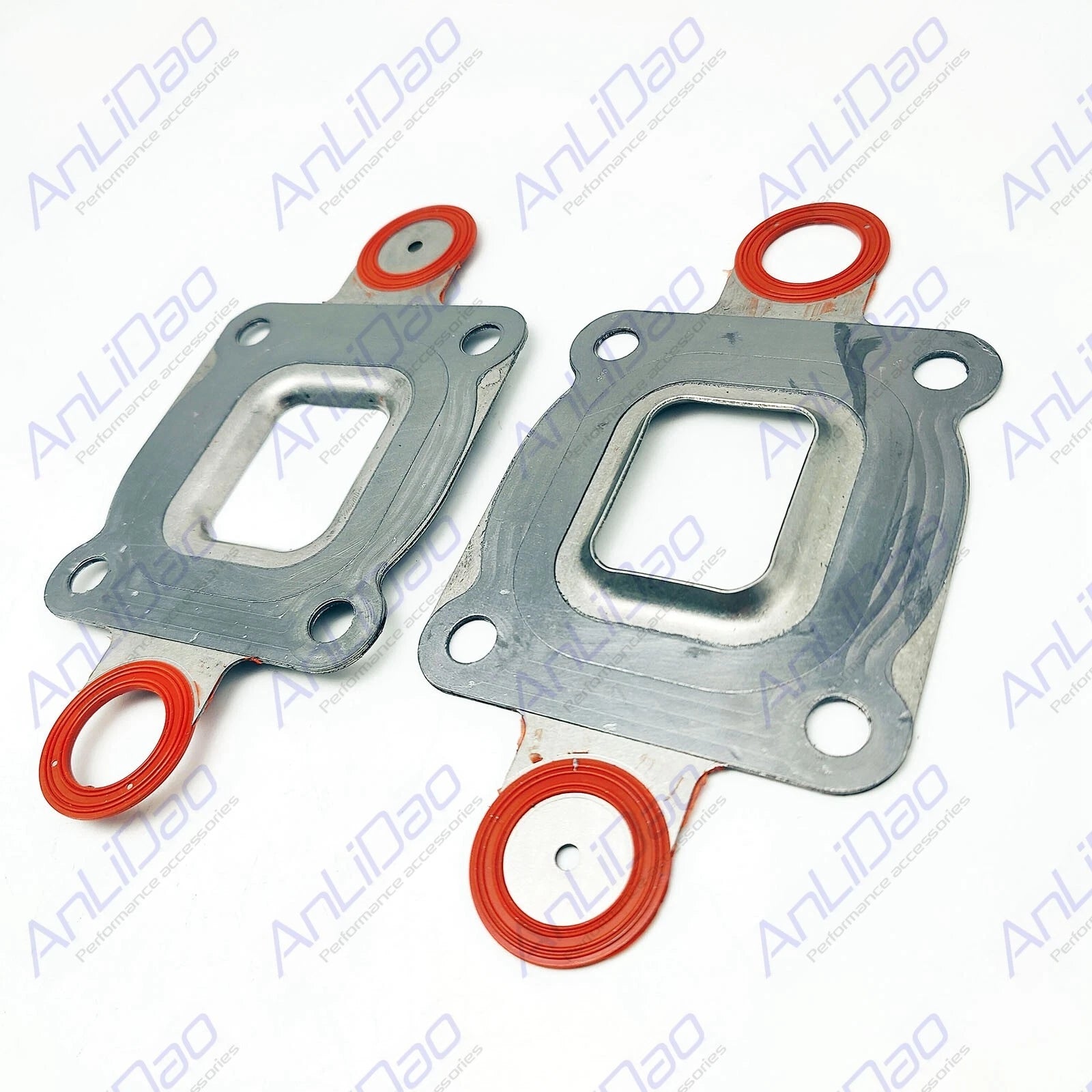 2Pcs Dry Joint Elbow Gasket for Mercury Mercruiser (27-864850A02, 18-0722)