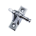 Set of 2 Stainless Steel Bimini Top Deck Hinge Mount Fittings for Marine Boat