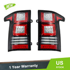 Set of 2 Brake Lamps for Land Rover Range Rover (2013–2017) Red Tail Lights
