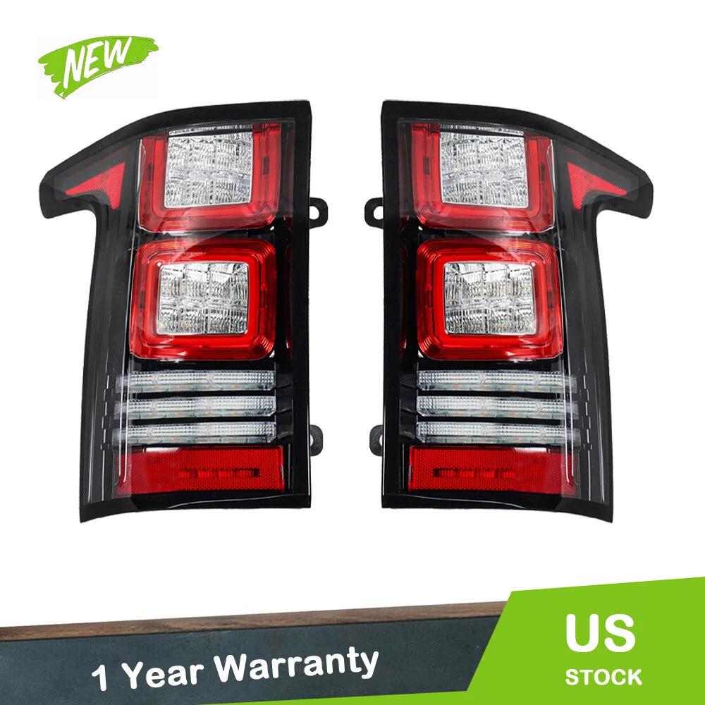 Set of 2 Brake Lamps for Land Rover Range Rover (2013–2017) Red Tail Lights