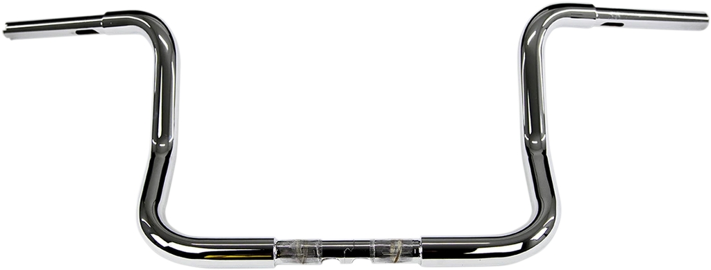 1-1/4" EZ Install Round Top Handlebar for Harley (Chrome, 903012)