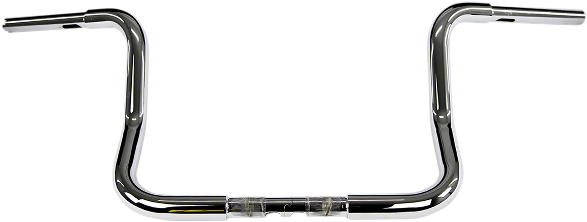 1-1/4" EZ Install Round Top Handlebar for Harley (Chrome, 903012)