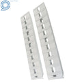 Set of 2 Aluminum Trailer Ramps for Car Truck (6500 lbs Capacity)