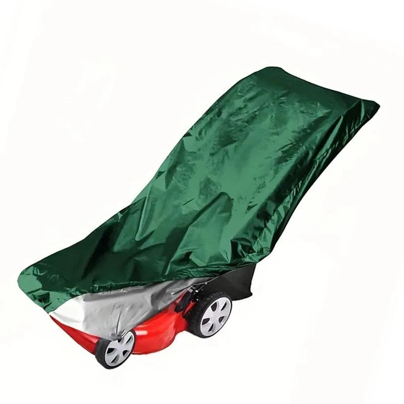Outdoor Lawn Mower Cover 75 x 43 x 31 x 26 x 38 Inch Green Oxford Cloth