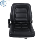 Adjustable Forklift Fold Down Seat for Universal Models (Black)