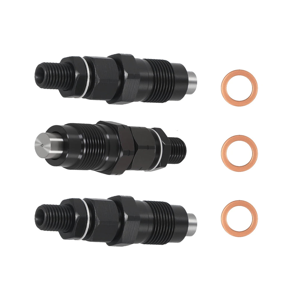 3X Fuel Injector Set for Kubota B7500DTN B7500HSD (2000–2005) 1G065-53000