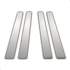 4Pc Chrome Pillar Post Covers for Mercedes S Class W220 (1999–2006)