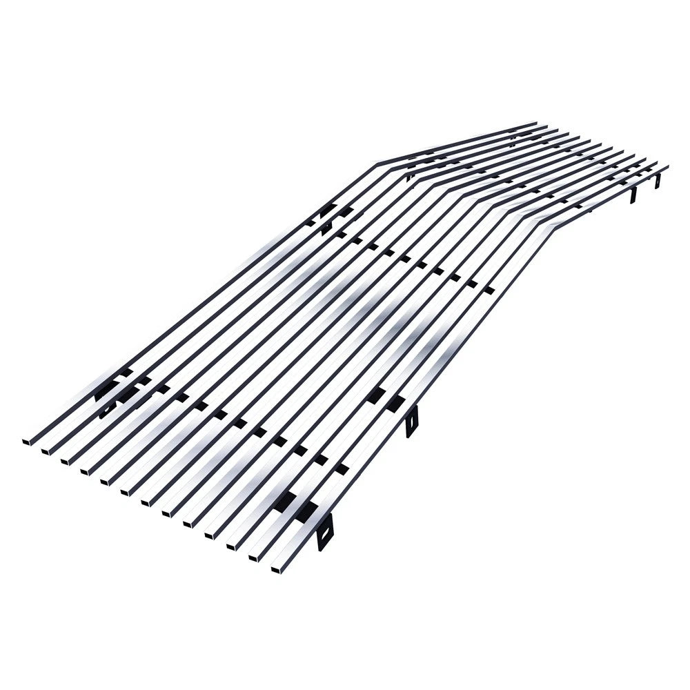 Stainless Chrome Horizontal Billet Grille Insert for Ford Mustang (1967–1968)