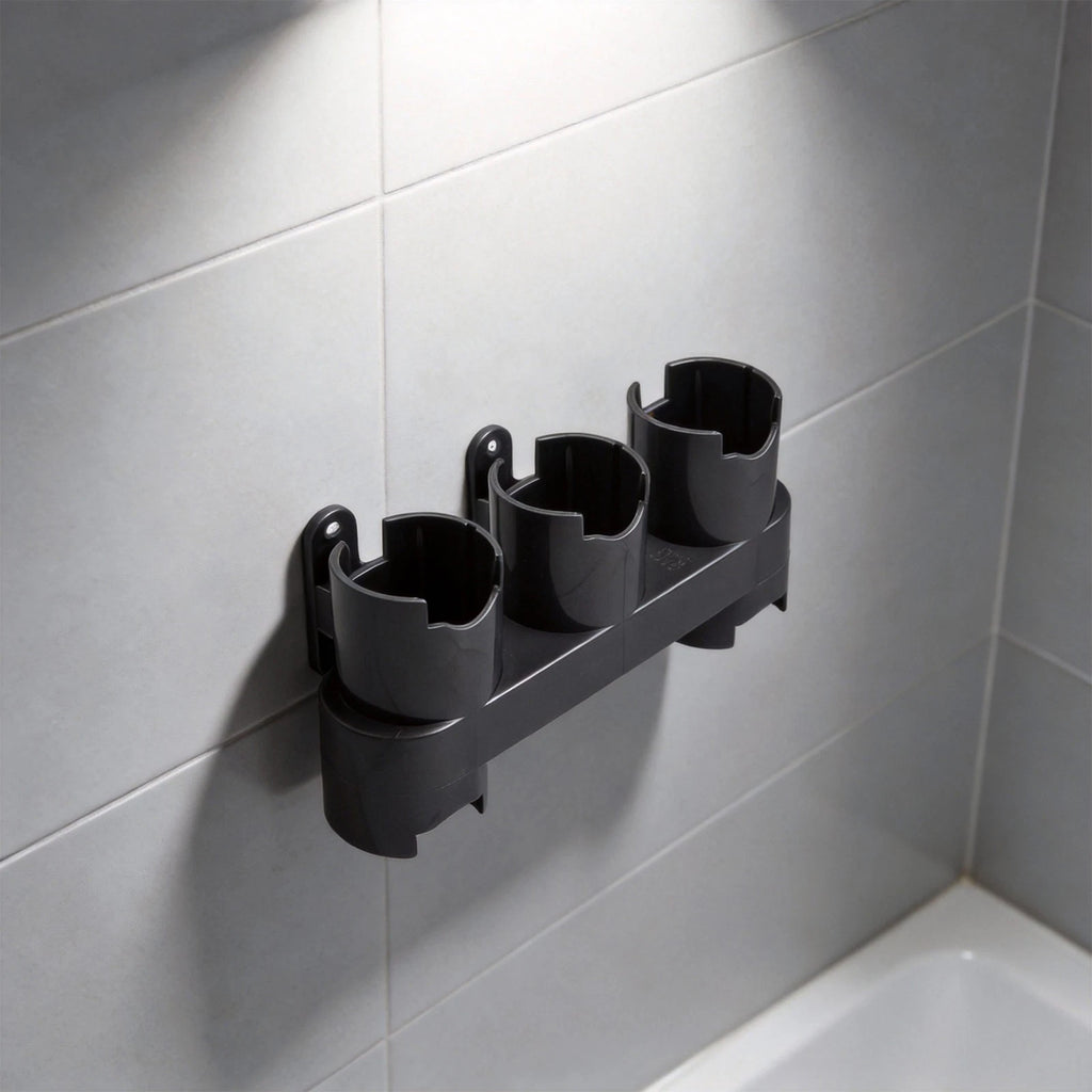 Bracket Holder Wall Mount for Cleaning Organizer (Plastic Storage)