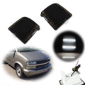 Smoked White LED Corner Parking Side Marker Lamps for Chevy Safari Van (1995–2005)