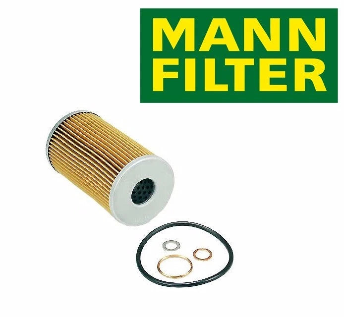MANN Oil Filter Kit Cartridge for Mercedes W108 W109 W111 W113 W114 (1968–1976)