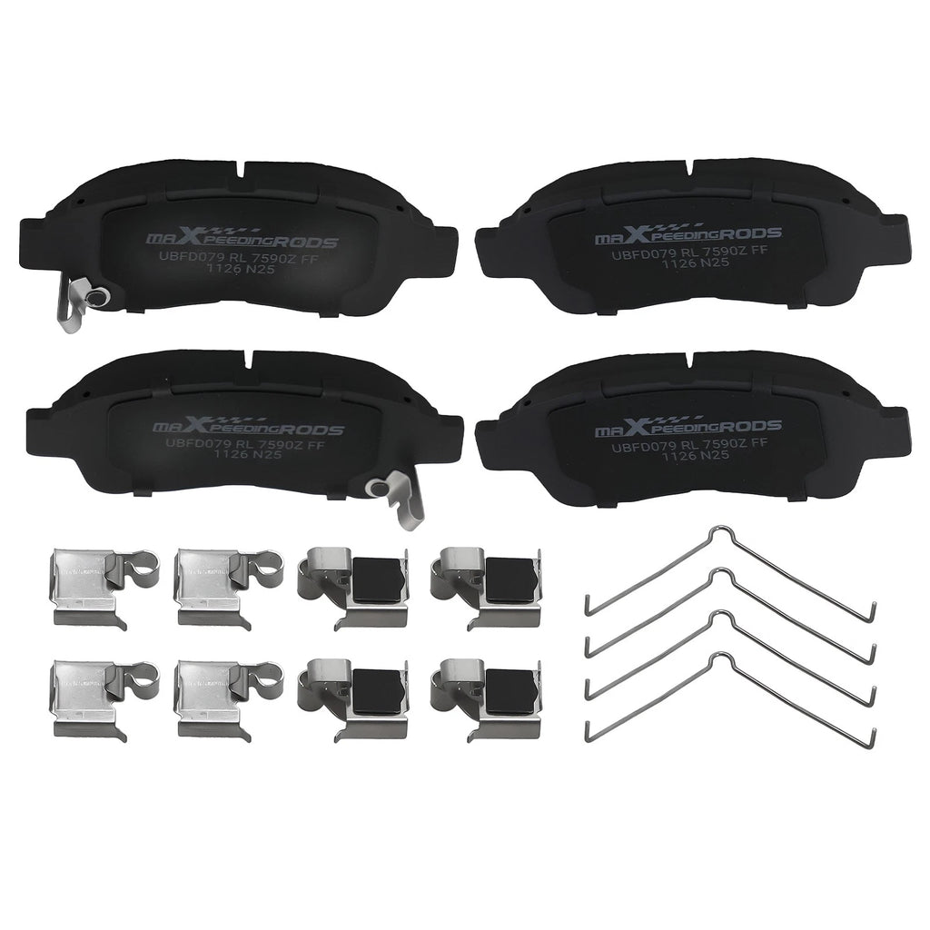 Front Ceramic Brake Pads Kit for Toyota Celica Corolla RAV4 Camry (1992–2001)