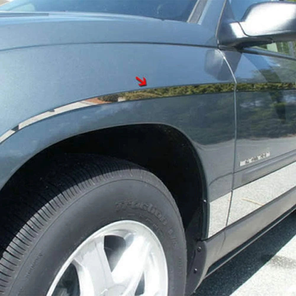 12pc Chrome Side Accent Trim Kit for Chrysler Pacifica (2004–2008)