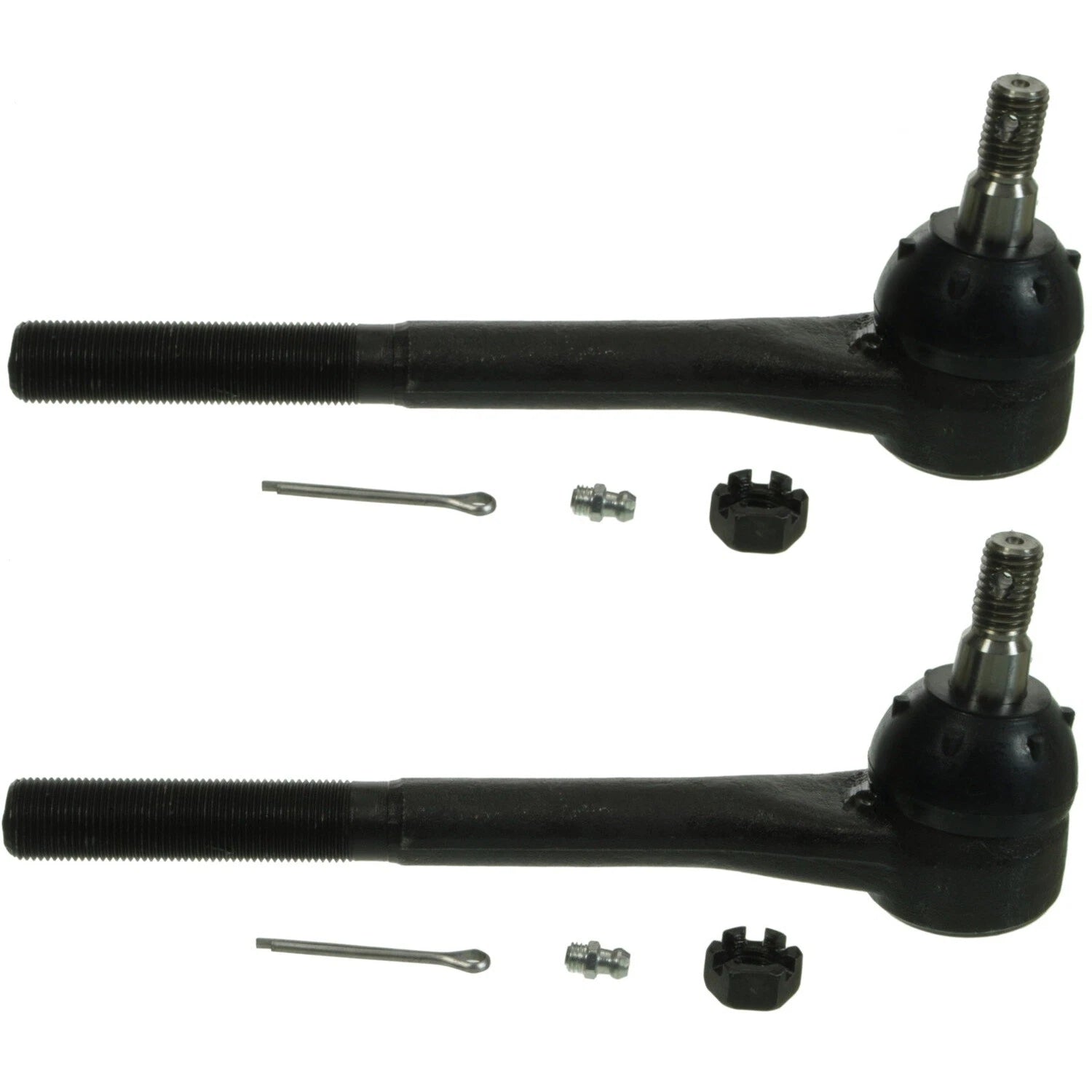 Set of 2 Inner Steering Tie Rod Ends Moog for Chevy C1500 GMC C2500 (1990–1999)