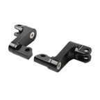 Footpeg Extensions for Harley Softail Dyna (2018–2023) - Black