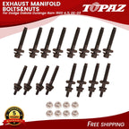 Set of 24 Exhaust Manifold Bolts & Nuts for Dodge Dakota Durango Ram 