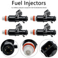 Set of 4 Fuel Injectors for Honda BF200 BF225 BF250 (2000–2023) 16450-ZY6-003