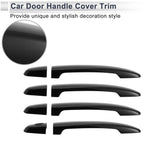 Door Handle Cover Trim for Toyota Highlander (2014–2019) Black