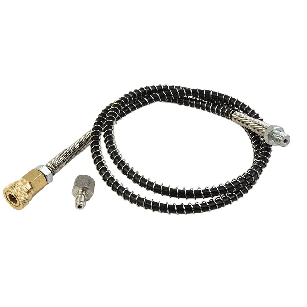 36in Hose Line Quick Release 1/8 NPT Adapter for Air Tank (Paintball)