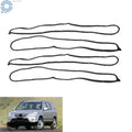 Set of 4 Door Weatherstripping for Honda CR-V (2002–2006) Rubber
