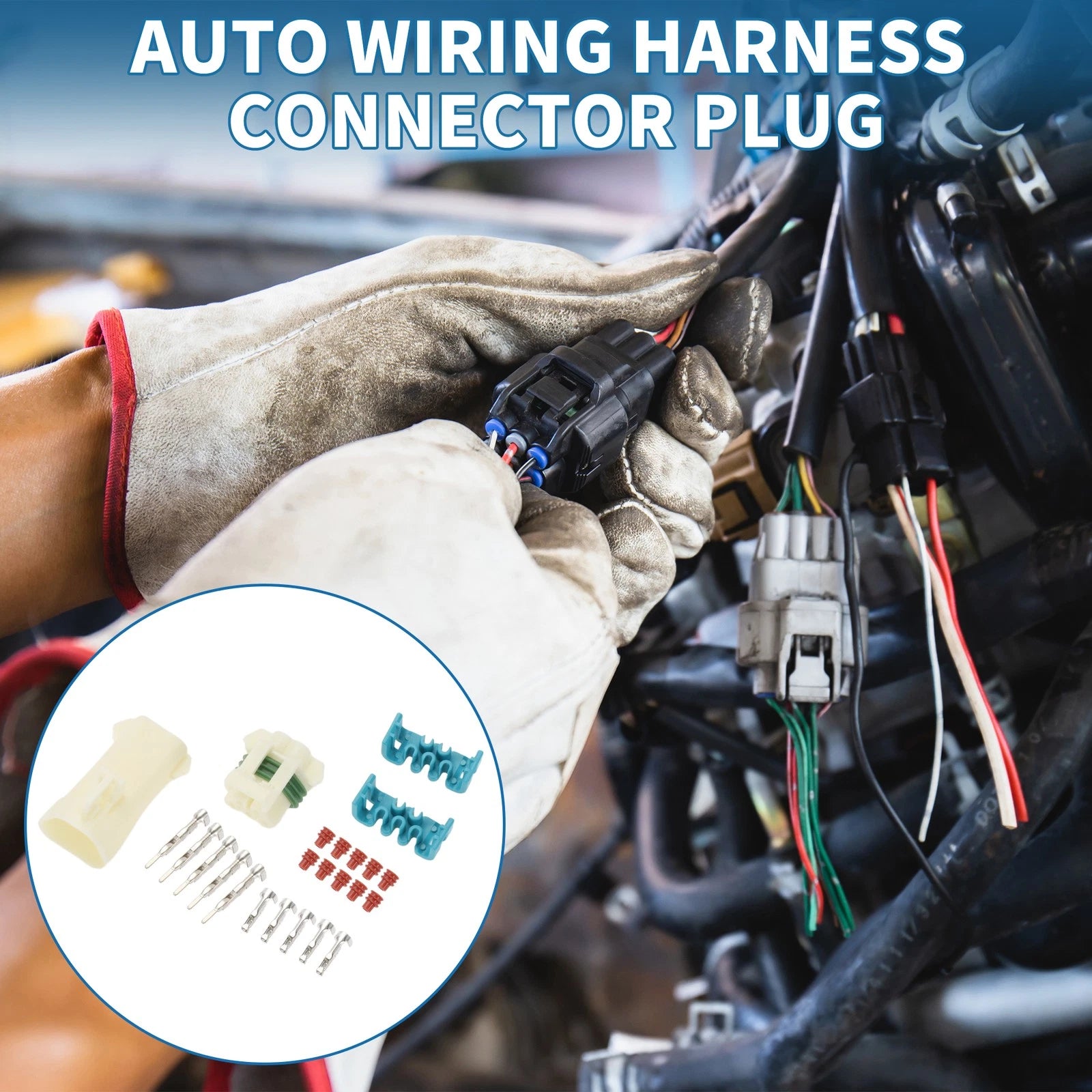 5 Pin Auto Wiring Harness Connector Plug No. 12146045 for Chevrolet Buick 