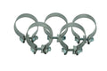 Set of 5 Exhaust Pipe Clamp Sleeves for Universal Applications (3")