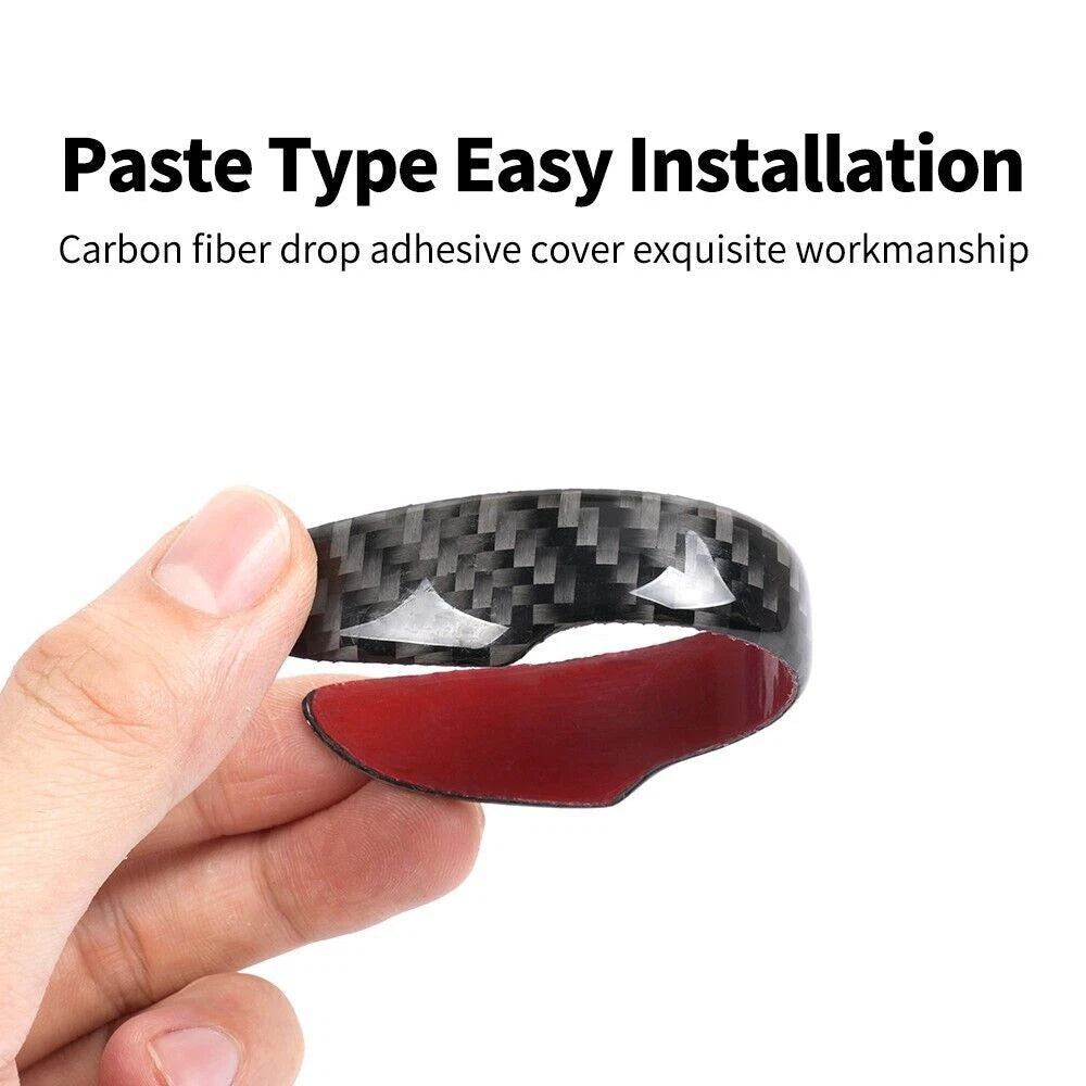 Set of 4 Carbon Fiber Door Edge Protection Guards