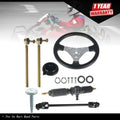 Steering Wheel Assembly & Gear Rack Pinion for Go Kart 110cc