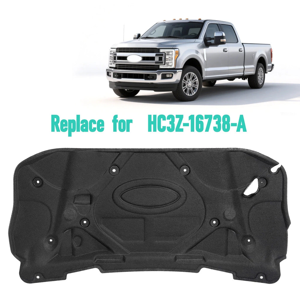 Hood Insulation Pad for Ford F-250 F-350 F-450 F-550 Super Duty (2017–2022)