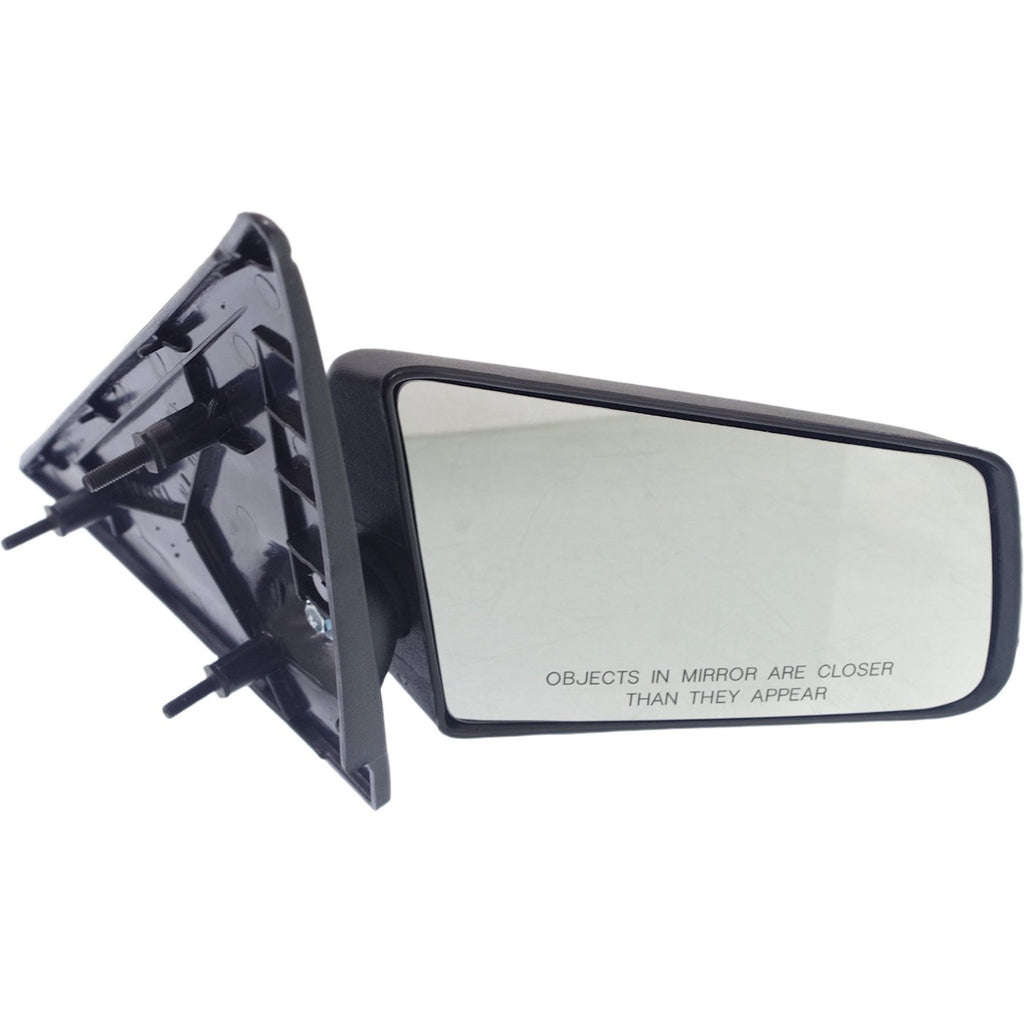 Right Manual Fold Black Mirror for Chevrolet S10 (1994–2004)