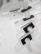 6 Pack Drip Rail Moulding Clips w/ Seal for Honda (91528-SR4-003, NS9696PK)